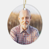 Stepfather Stepdad Definition Foto Weihnachten Keramik Ornament (Links)