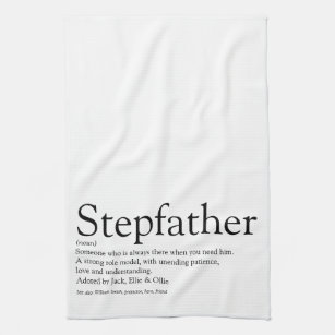 Stepfather, Stepdad Definition Geschirrtuch