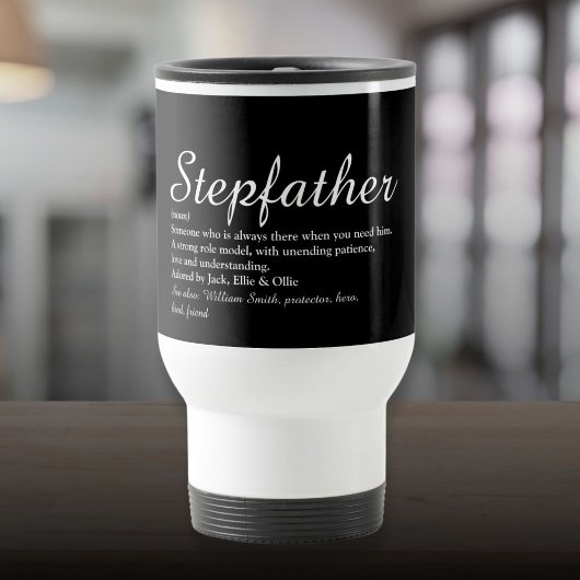 Stepfather Stepdad Definition Modernes Skript Reisebecher