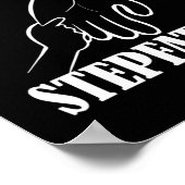 Stepfather Stepdad Fathers Day Step Vater Redewend Poster (Ecke)