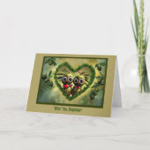 Stepfather Vathers Tag Niedlich I Liebe You Karte (Vorderseite)