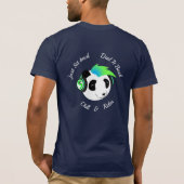 Steph Cody "Skala es zurück" (Blu/Re/Wh/Gry/Gre) T-Shirt (Rückseite)