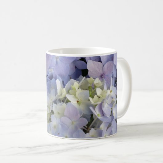 Steph Hydrangeas Tasse #2 mit benutzerdefinierbare (VorderseiteRechts)