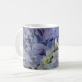 Steph Hydrangeas Tasse #2 mit benutzerdefinierbare (Vorderseite Links)