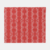 Steph personalisierte Fleece-Decke Fleecedecke (Vorderseite (Horizontal))
