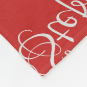 Steph personalisierte Fleece-Decke Fleecedecke (Ecke)