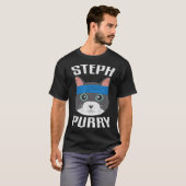 Steph Purry Cat - Funny Basketball Shirt (Vorne ganz)