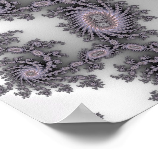 Stephani Fraktal Poster (Ecke)