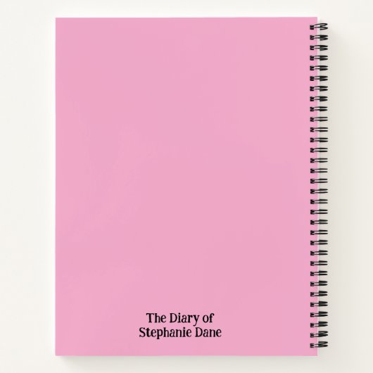 Stephanie Dane Notizblock (Rückseite)