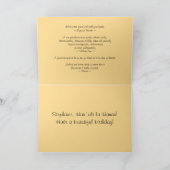 Stephanie Hawaiian Happy Birthday Tropical Sunset Karte (Innenseite)