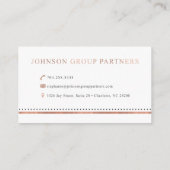 Stephanie M Visitenkarte (Rückseite)