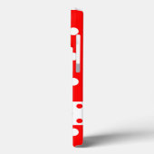 Stephanie - Niedliche Polka-Punkte mit Ihrem Namen Case-Mate iPhone Hülle (Rückseite / Links)