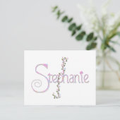 Stephanie Postkarte (Stehend Vorderseite)
