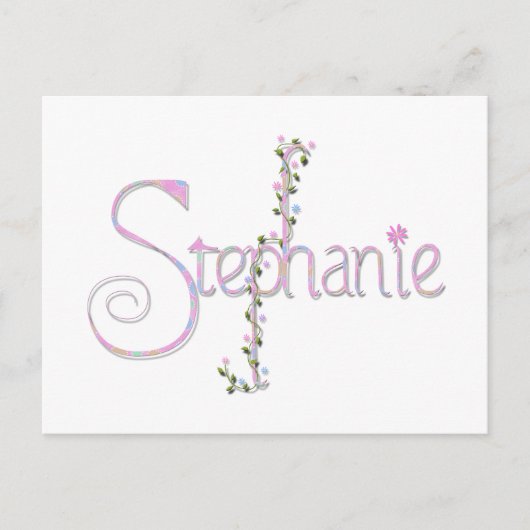 Stephanie Postkarte (Vorderseite)