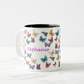 Stephanie Zweifarbige Tasse (Vorderseite Links)