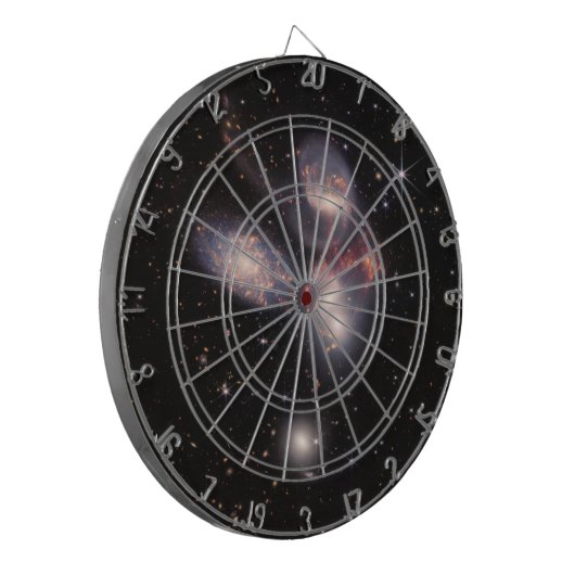 Stephans Quintet 5 Galaxies Deep Field James Webb Dartscheibe (Vorderseite Links)