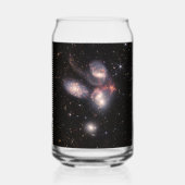 Stephans Quintet 5 Galaxies Deep Field James Webb Dosenglas (Vorderseite)