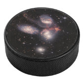 Stephans Quintet 5 Galaxies Deep Field James Webb Eishockey Puck (3/4)