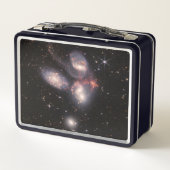 Stephans Quintet 5 Galaxies Deep Field James Webb Metall Brotdose (Rückseite)