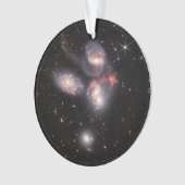 Stephans Quintet 5 Galaxies Deep Field James Webb Ornament (Vorderseite)