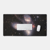 Stephans Quintet 5 Galaxies Deep Field James Webb Schreibtischunterlage (Tastatur & Maus)