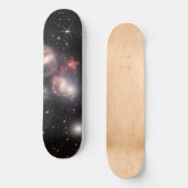 Stephans Quintet 5 Galaxies Deep Field James Webb Skateboard (Vorderseite)