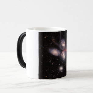 Stephans Quintet 5 Galaxies Deep Field James Webb Verwandlungstasse