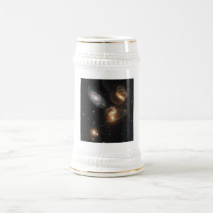 Stephans Quintet: Galaxie-Galaktische Trümmer Bierglas