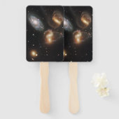 Stephans Quintet: Galaxie-Galaktische Trümmer Fächer (Vorne und Hinten)