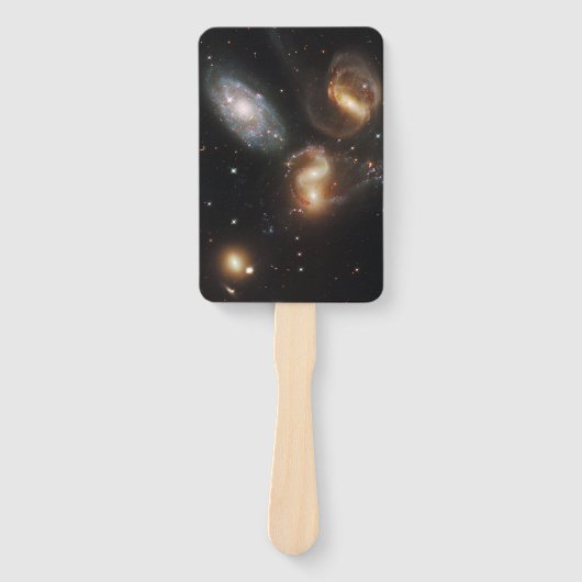 Stephans Quintet: Galaxie-Galaktische Trümmer Fächer (Vorderseite)