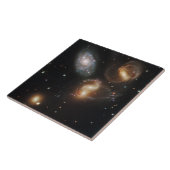 Stephans Quintet: Galaxie-Galaktische Trümmer Fliese (Seite)