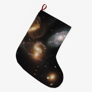 Stephans Quintet: Galaxie-Galaktische Trümmer Großer Weihnachtsstrumpf
