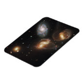 Stephans Quintet: Galaxie-Galaktische Trümmer Magnet (Linke Seite)