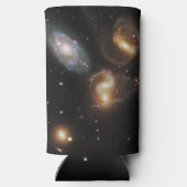 Stephans Quintet: Galaxie-Galaktische Trümmer Selters Dosenkühler (Rückseite)