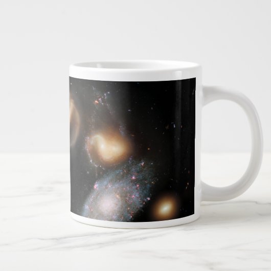 Stephans Quintet-Galaxien Jumbo-Tasse (Rechts)