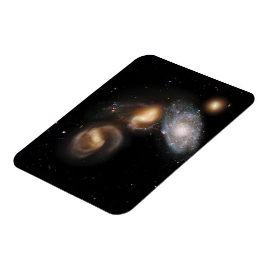 Stephans Quintet-Galaxien Magnet (Linke Seite)