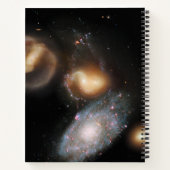 Stephans Quintet-Galaxien Notizblock (Rückseite)