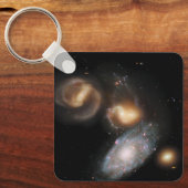 Stephans Quintet-Galaxien Schlüsselanhänger (Vorderseite)