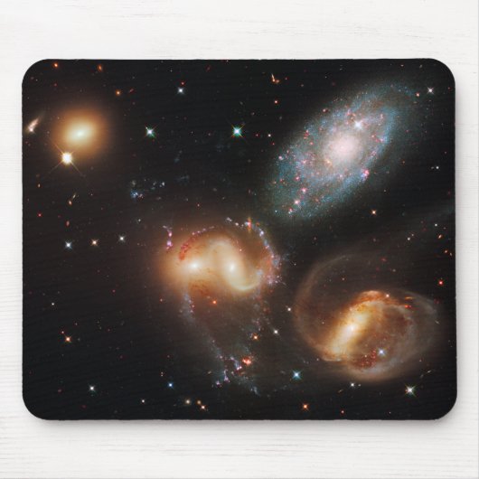 Stephans Quintet-Galaxy-Cluster Mousepad (Vorne)
