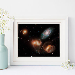 Stephan's Quintet Himmelsraumfoto 10x8 Poster