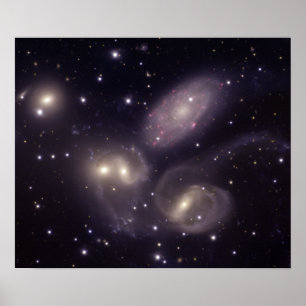 Stephans Quintet Poster