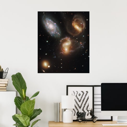 Stephans Quintet Poster (Heimbüro)