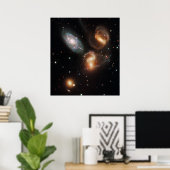 Stephans Quintet Print Poster (Heimbüro)