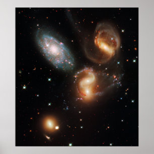Stephans Quintett Druck Poster
