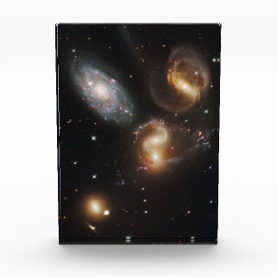 Stephan's Quintett: Ein galaktisches Trümmerfeld Fotoblock