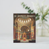 Stephansbasilika Ungarn Postkarte (Stehend Vorderseite)