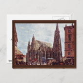 Stephansdom im Eisen Postkarte (Vorne/Hinten)