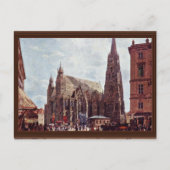 Stephansdom im Eisen Postkarte (Vorderseite)