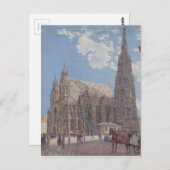 Stephansdom in Wien von Rudolf Postkarte (Vorne/Hinten)