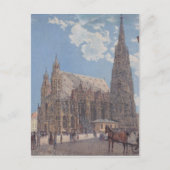 Stephansdom in Wien von Rudolf Postkarte (Vorderseite)